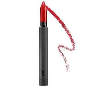 🔥2/$40🔥 BITE Beauty Matte Red Creamy Holiday Bold Crème Lip Crayon “Rosehip”